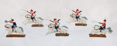 Bild Nr.3: 142-3009 Zinnfiguren.: (Spielzeug)