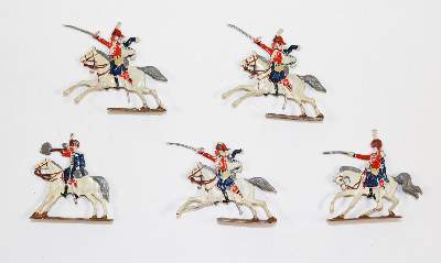 Bild Nr.4: 142-3009 Zinnfiguren.: (Spielzeug)