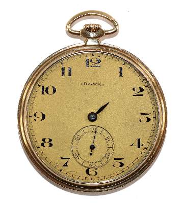 Bild Nr.1: 142-3024 Doxa 585 GG: (Uhren, Taschenuhren)