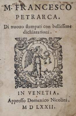 Bild Nr.1: 142-307 (Ridolfi,L.A.).: (Petrarca)