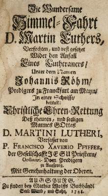 Bild Nr.1: 142-309 Pfyffer,F.X.: (Alte Drucke, Handschriften und Theologie)