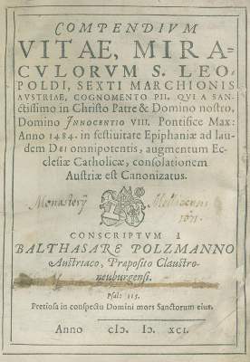 Bild Nr.1: 142-319 Polzmann,B.: (Alte Drucke, Handschriften und Theologie)