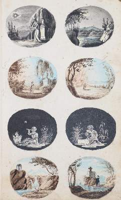 Bild Nr.2: 142-3206 Skizzenbuch: (Varia, Vignetten)