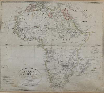 Bild Nr.3: 142-3244 Vier Landkarten.: (Deutschland, Frankreich, Afrika)