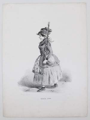 Bild Nr.11: 142-3410 Wiener Volkstypen u. Karikaturen.: (Ausland, Österreich)
