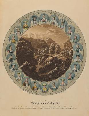Bild Nr.1: 142-3435 Keller und Füssli.: (Ausland, Schweiz, Staubbach)