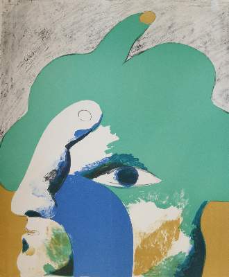 Bild Nr.1: 142-3487 Antes, Horst: (Künstlergraphik)