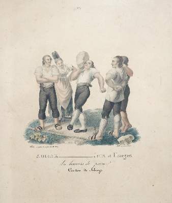 Bild Nr.2: 142-3531 Biedermeier Portait: (Künstlergraphik)