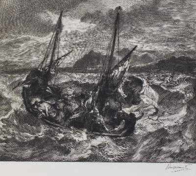 Bild Nr.2: 142-3545 Bracquemond, Felix: (Künstlergraphik)