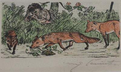 Bild Nr.1: 142-3594 Corinth, Lovis: (Künstlergraphik)