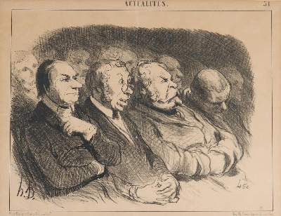 Bild Nr.1: 142-3602 Daumier, Honoré: (Künstlergraphik)