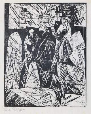 Bild Nr.1: 142-3664 Feininger, Lyonel: (Künstlergraphik)