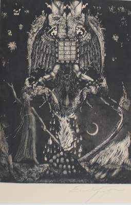 Bild Nr.12: 142-3679 Fuchs, Ernst: (Künstlergraphik)