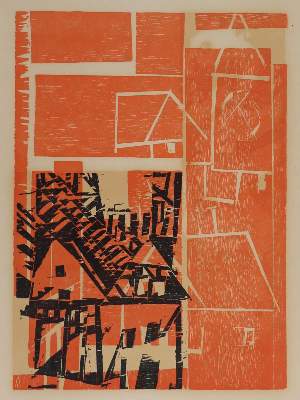 Bild Nr.25: 142-3730 Grieshaber, HAP (1909 - 1981).: (Künstlergraphik)