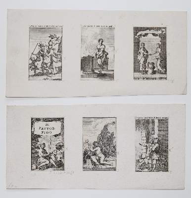 Bild Nr.3: 142-3792 Italienische Meister: (Künstlergraphik)
