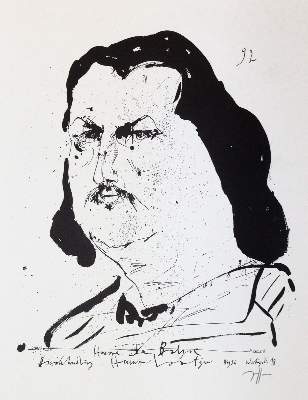 Bild Nr.13: 142-3797 Janssen, Horst: (Künstlergraphik)