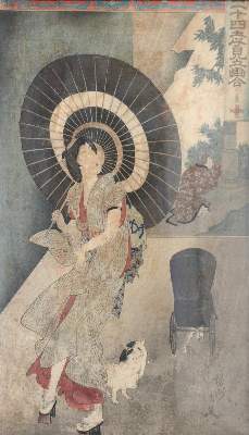 Bild Nr.2: 142-3803 Chikanobu, Yôshû: (Künstlergraphik, Japan)