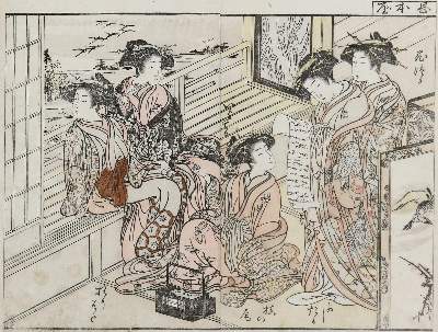 Bild Nr.1: 142-3814 Shunshô, Katsukawa: (Künstlergraphik, Japan)