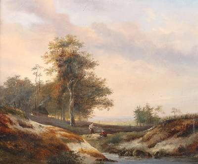Bild Nr.1: 142-3853 Koekkoek, Marinus Adrianus: (Künstlergraphik)