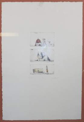 Bild Nr.6: 142-3860 Konvolut.: (Künstlergraphik)