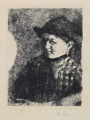 Bild Nr.1: 142-3899 Leibl, Wilhelm: (Künstlergraphik)