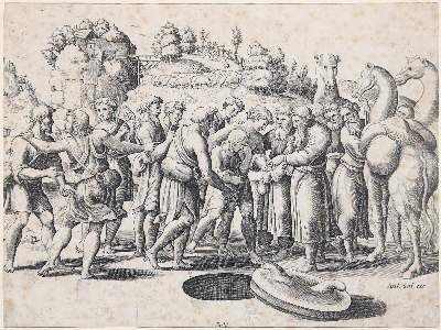 Bild Nr.1: 142-3936 Meister mit dem Würfel (tätig 1532/33).: (Künstlergraphik)