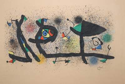 Bild Nr.2: 142-3949 Miró, Joan: (Künstlergraphik)