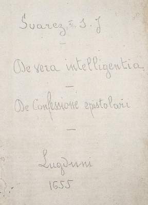 Bild Nr.2: 142-397 (Suarez,F.: (Alte Drucke, Handschriften und Theologie)