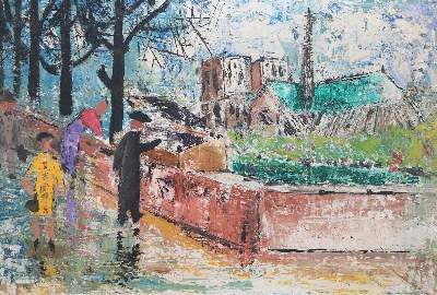 Bild Nr.2: 142-4030 Paris.: (Künstlergraphik)