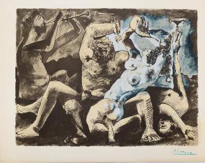 Bild Nr.3: 142-4040 Picasso, Pablo: (Künstlergraphik)