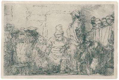 Bild Nr.1: 142-4076 Rembrandt, Harmensz van Rijn: (Künstlergraphik)