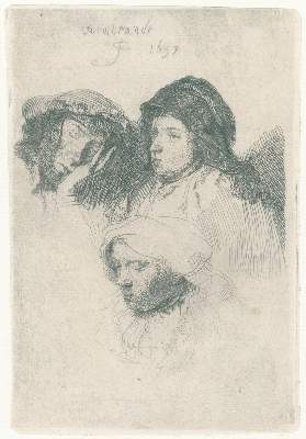 Bild Nr.1: 142-4077 Rembrandt, Harmensz van Rijn: (Künstlergraphik)