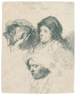 Bild Nr.1: 142-4079 Rembrandt, Harmensz van Rijn: (Künstlergraphik)