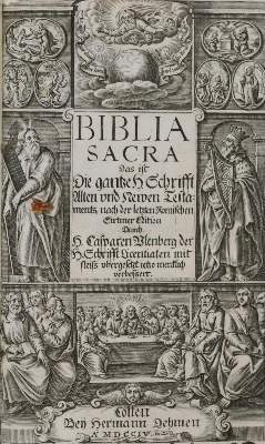 Bild Nr.1: 142-41 Biblia germanica.: (Bibeln)