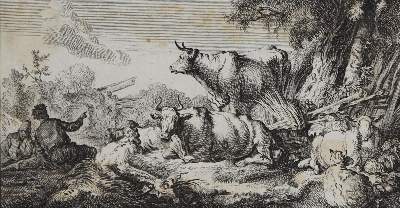 Bild Nr.1: 142-4115 Roos, Johann Heinrich: (Künstlergraphik)