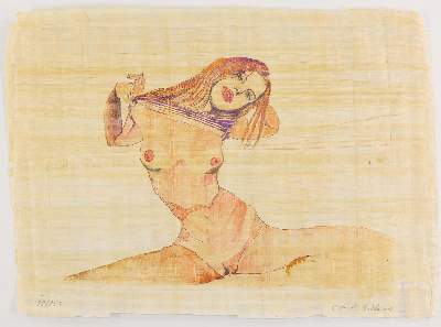 Bild Nr.1: 142-4157 Schleime, Cornelia: (Künstlergraphik)