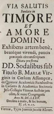Bild Nr.1: 142-419 Via salutis fundata: (Alte Drucke, Handschriften und Theologie)