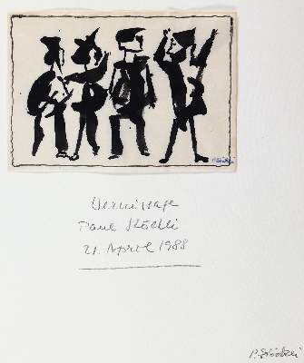 Bild Nr.1: 142-4207 Stöckli, Paul: (Künstlergraphik)