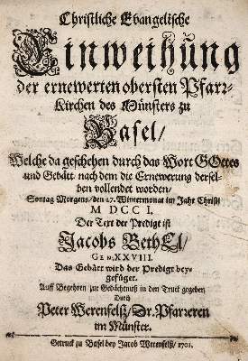 Bild Nr.1: 142-431 Werenfels,P.: (Alte Drucke, Handschriften und Theologie)