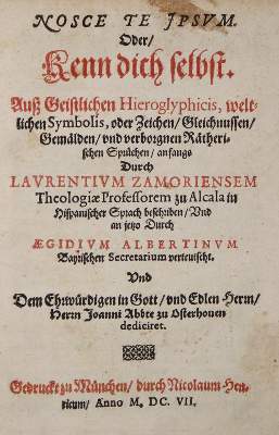 Bild Nr.1: 142-437 Zamora,L.de.: (Alte Drucke, Handschriften und Theologie)