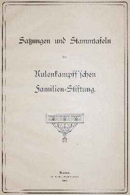 Bild Nr.1: 142-446 Bremen.: (Genealogie und Heraldik)