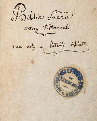 Bild Nr.1: 142-46 Biblia latina.: (Bibeln)