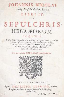Bild Nr.4: 142-503 Nicolai,J.: (Judaica)