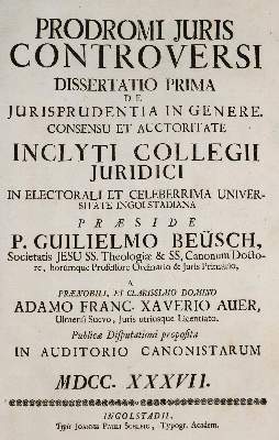 Bild Nr.2: 142-511 Auer,A.F.X.: (Juridica und Kriminologie)
