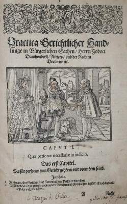 Bild Nr.1: 142-517 Damhouder,J.: (Juridica und Kriminologie)