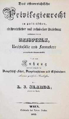 Bild Nr.1: 142-534 Skarda,L.J.: (Juridica und Kriminologie, Österreich)