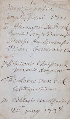 Bild Nr.10: 142-54 Royaumont (d.i. N.Fontaine).: (Bibeln)