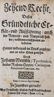 Bild Nr.1: 142-542 Werndle,J.: (Juridica und Kriminologie)
