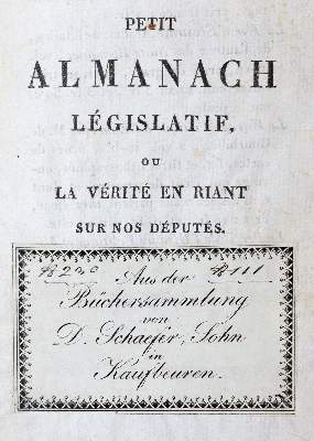 Bild Nr.1: 142-556 (Cauchois-Lemaire,L.A.F. u.a.).: (Jus der Bibliothek v. Prof. Thomas Würtenberger)