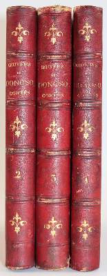 Bild Nr.3: 142-566 Donoso Cortes,J.: (Jus der Bibliothek v. Prof. Thomas Würtenberger)